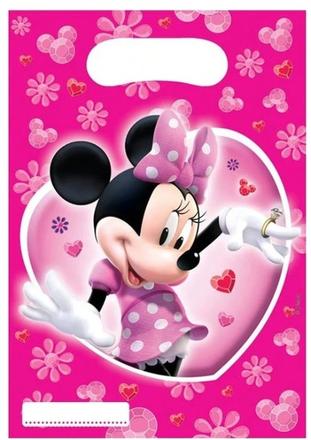 Decorata party 6 party tašiek minnie mouse, 