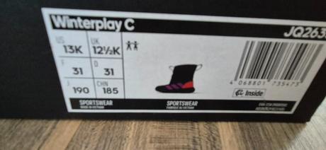 Nové, nepremokavé čižmy adidas, unisex, veľ.31, adidas,31