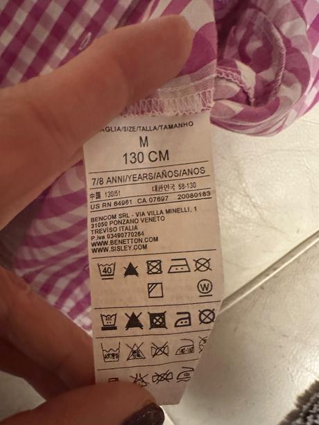 Benetton letná košela, benetton,128