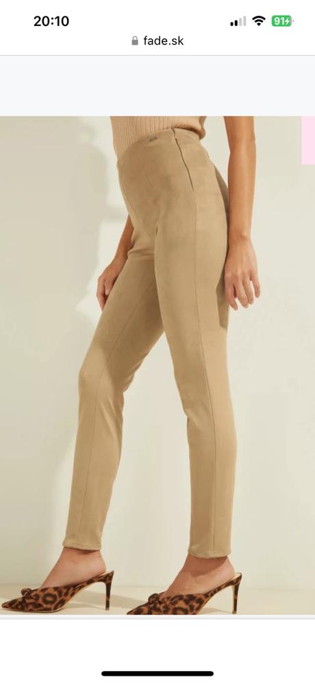 Guess originál elastické nohavice 1x oblečené, guess,s