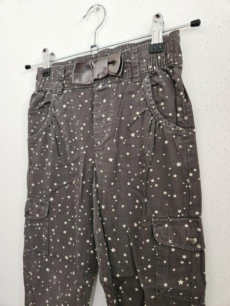 Tenké jarné/letné nohavice 128, h&m,128