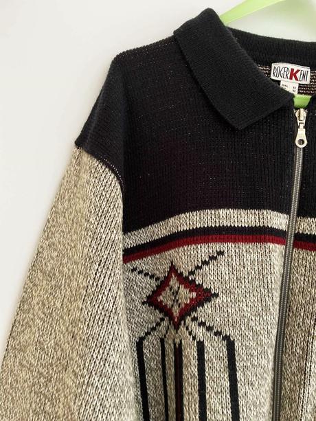 Teplý hrubý sveter, roger,xxl