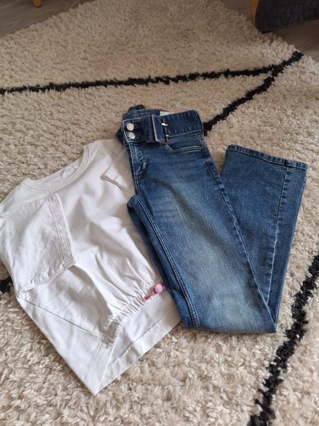 Rifle +tričko, h&m,146