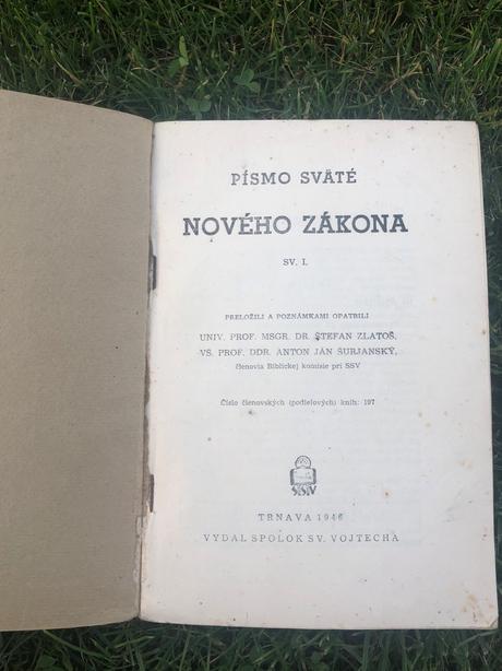 Kresťanská literatúra z 50.rokov aj jednotlivo,