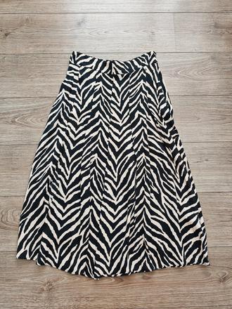 Krásna saténová sukňa, zara,m