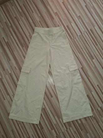 Moderné široké nohavice, h&m,152