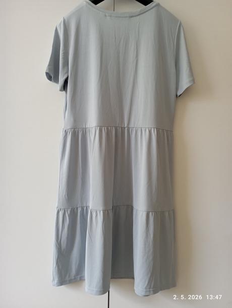 Sivomodré šaty s/m (už s poštou), vero moda,164