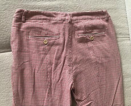 Vzorované bavlnené nohavice max mara, m/38, m