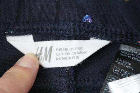 Teple leginy hm, h&m,140