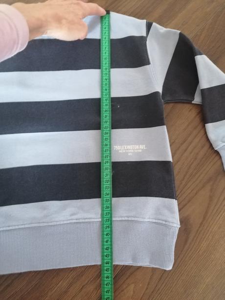Prúžkovana mikina, zara,116