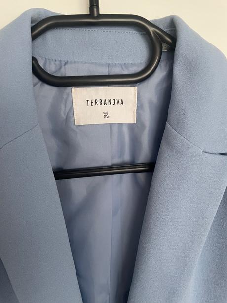 Bledomodré sako, terranova,xs