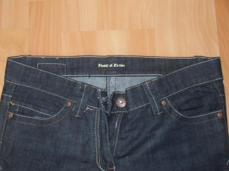 Trojštvrťové rifle, denim,40