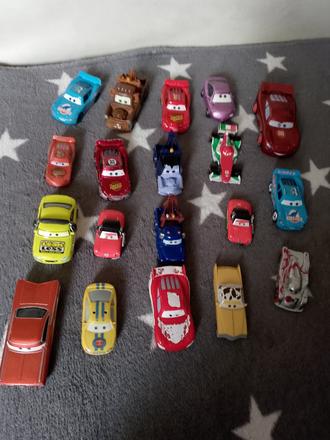 Cars autíčka 19 kusov,