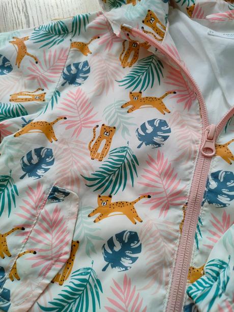 Ľahká dievčenská bunda mango, veľ. 98, mango,98