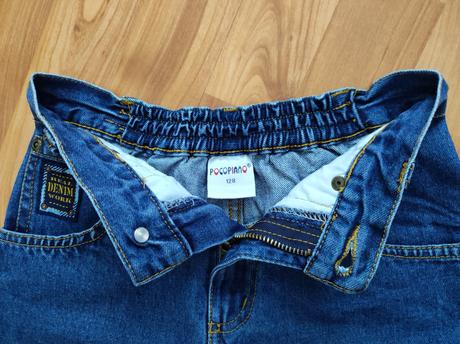 Denimové šortky, 128