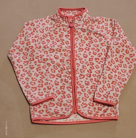 Fleece mikina na zips,fleece bunda, tchibo,122