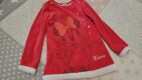 Vianočné minnie šatočky, disney,128