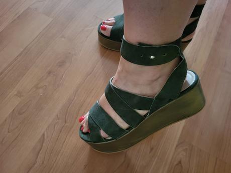 Sandale na platforme, 40