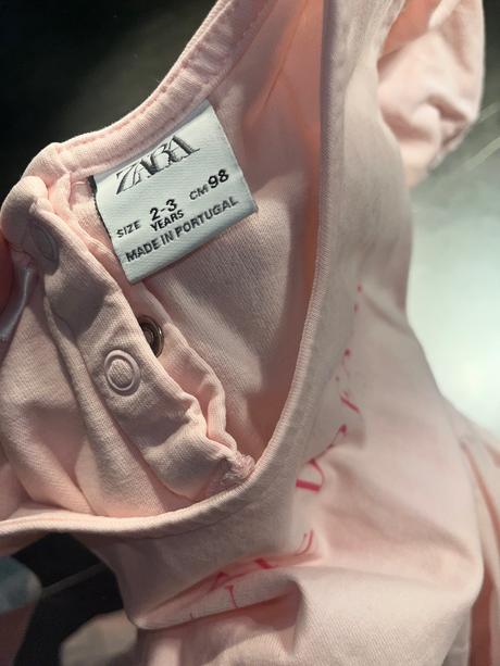 Šaty zara v.98 ružové, zara,98
