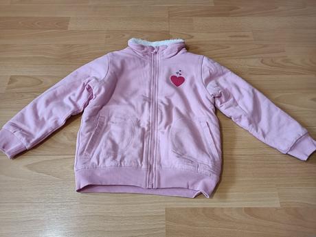 Dievčenská mikina na zips, lupilu,110