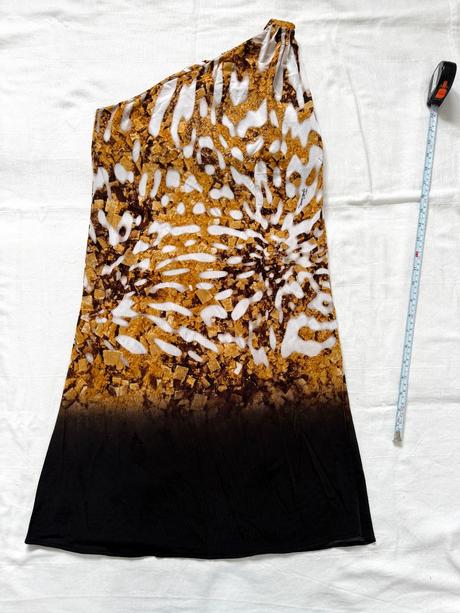 Originálne jednoramenné šaty just cavalli it 40, m