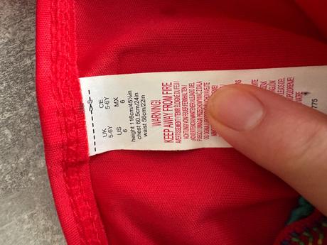 Kostym papagaj 5-6r, 