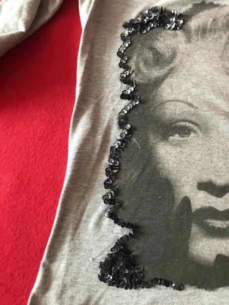 Tricko s flitrami, vel.s made in italy, s