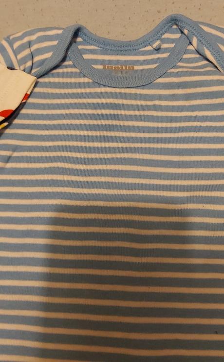 Set body s krátkym rukávom rebrované 74/80, lupilu,74