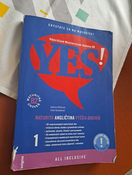 Yes vyssia úroveň 1, 2, 