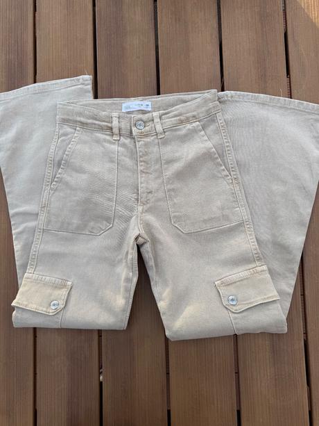 Stretch fit cargo zara 152, zara,152