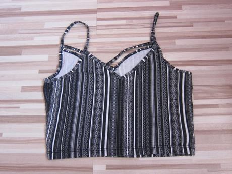 Crop top tričko, terranova,xs