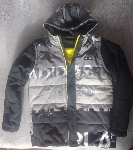 Predám zimnú bundu 2 v 1 zn. adidas lego, adidas,164 / 170