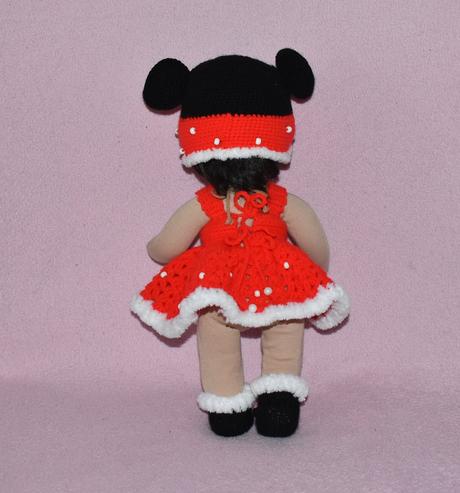 Vintage bábika stupsi, 