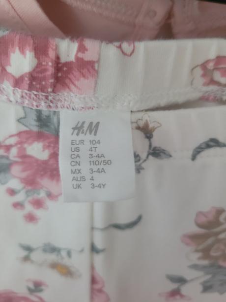Set šiat a legín, h&m,104