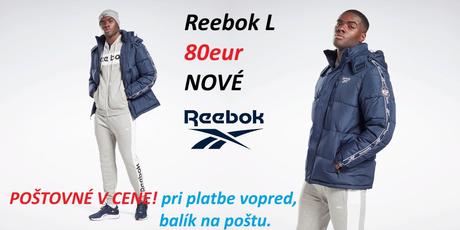 Zimná bunda, ľadvinka, taška na plece, peňaženka, reebok,l