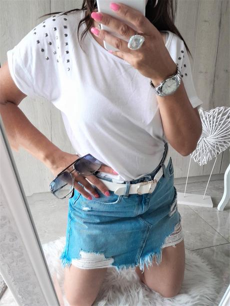 Tričko s nitmi-46/48, 46