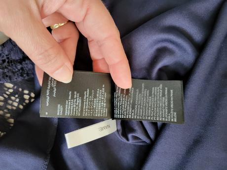 158/164 čipkované saty, h&m,158