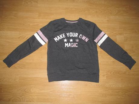 Tmavo šedá mikina v. 158, f&f,158