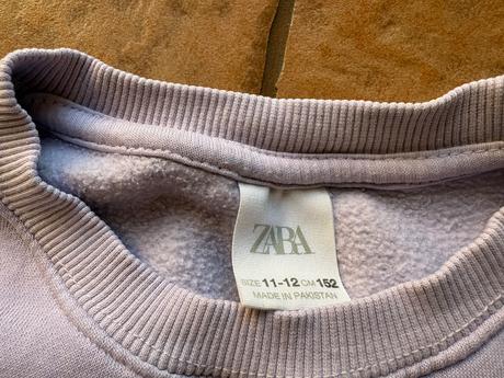 Fialova mikina zara, zara,152