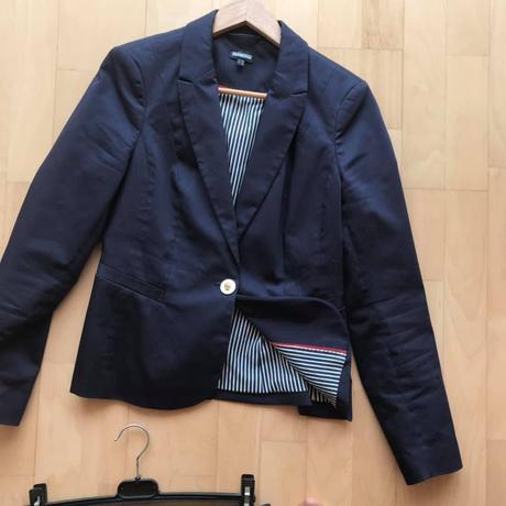 Modrý kostým, street one,38