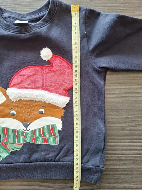 Vianočná mikina zn. lindex, lindex,104