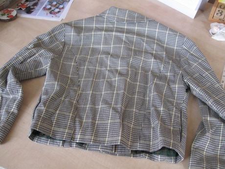 Dámske retro krátke sako/kabátik, m, m