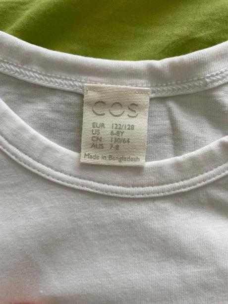 Tricko cos, dlhy rukav, vel. 122-128, top stav, cos,122