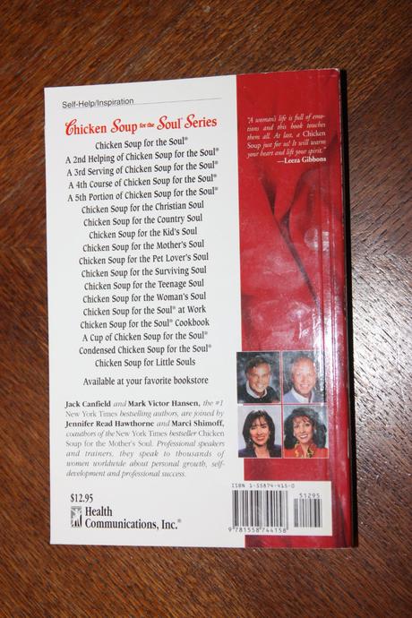 Chicken soup for the womans soul, 