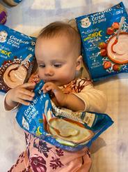 GERBER Cereal mliečna kaša ovocná na dobrú noc