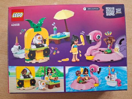 Lego friends 42658 zábava pri bazéne,
