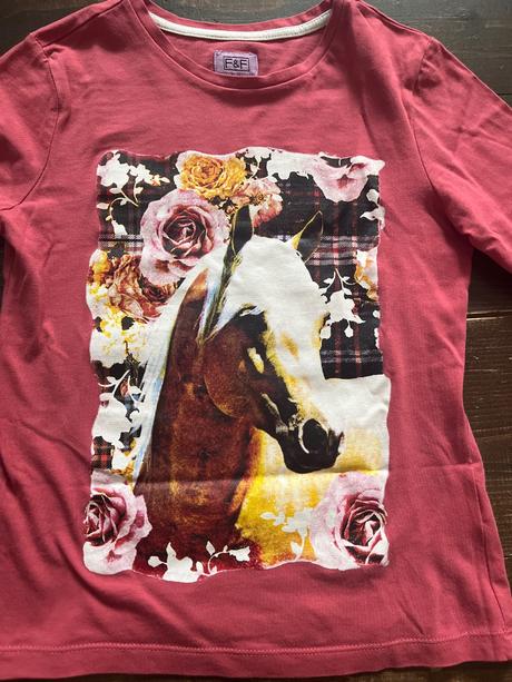 Tričko s koníkom, f&f,128