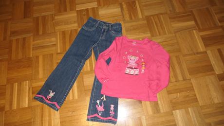 Gymboree original perfektny kompletik pre slecnu, gymboree,110
