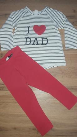 Suprava i love dad, h&m,92