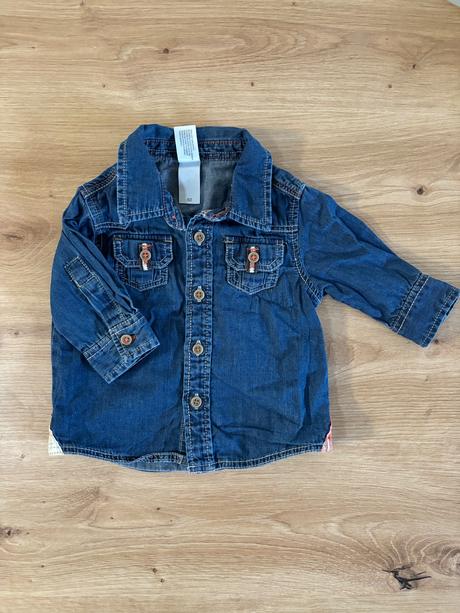 Riflová košeľa, c&a,62